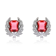 Picture of Good Cubic Zirconia Big Big Stud Earrings