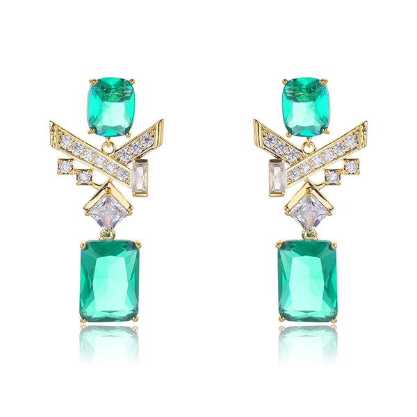 Picture of Delicate Geometric Dangle Earrings at Unbeatable Price