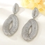 Show details for Hot Selling White Big Dangle Earrings from Top Designer Show details for Hot Selling White Big Dangle Earrings from Top Designer