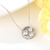 Picture of Stylish Small Platinum Plated Pendant Necklace