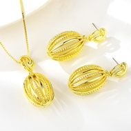 Show details for Bulk Gold Plated Big 2 Piece Jewelry Set Exclusive Online Show details for Bulk Gold Plated Big 2 Piece Jewelry Set Exclusive Online