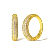 Picture of Gold Plated Small Fashion Ring with Low MOQ