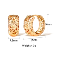 Picture of Delicate Medium Huggie Earrings at Super Low Price