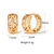 Picture of Delicate Medium Huggie Earrings at Super Low Price