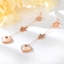 Show details for Love & Heart Small Dangle Earrings with Fast Delivery