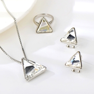 Show details for Geometric White 3 Piece Jewelry Set with Fast Delivery Show details for Geometric White 3 Piece Jewelry Set with Fast Delivery