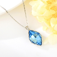 Show details for Filigree Small Swarovski Element Pendant Necklace Show details for Filigree Small Swarovski Element Pendant Necklace