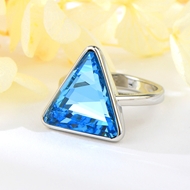 Show details for Great Swarovski Element Platinum Plated Fashion Ring Show details for Great Swarovski Element Platinum Plated Fashion Ring