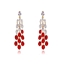 Show details for Funky Big Cubic Zirconia Dangle Earrings