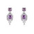 Picture of Popular Cubic Zirconia Luxury Dangle Earrings