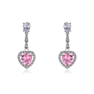 Picture of Luxury Cubic Zirconia Dangle Earrings at Unbeatable Price