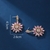 Picture of Brand New Pink Gold Plated Dangle Earrings with SGS/ISO Certification