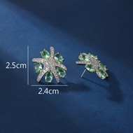 Picture of Wholesale Platinum Plated Starfish Huggie Earrings at Great Low Price