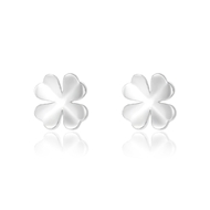 Picture of Cute Flower Small Hoop Earrings Online Only