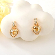 Show details for Charming White Cute Dangle Earrings As a Gift Show details for Charming White Cute Dangle Earrings As a Gift