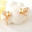Show details for Cute Copper or Brass Dangle Earrings in Flattering Style