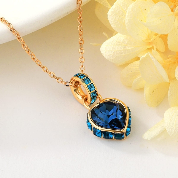 Picture of Origninal Love & Heart Rose Gold Plated Pendant Necklace