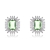 Picture of Popular Cubic Zirconia Fashion Huggie Earrings