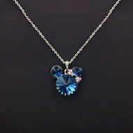 Show details for Bling Animal Platinum Plated Pendant Necklace Show details for Bling Animal Platinum Plated Pendant Necklace