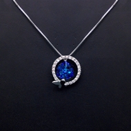 Show details for Copper or Brass Cubic Zirconia Pendant Necklace with Unbeatable Quality Show details for Copper or Brass Cubic Zirconia Pendant Necklace with Unbeatable Quality