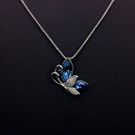 Show details for Fast Selling Blue Holiday Pendant Necklace Exclusive Online Show details for Fast Selling Blue Holiday Pendant Necklace Exclusive Online