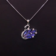 Show details for Latest swan Cubic Zirconia Pendant Necklace Show details for Latest swan Cubic Zirconia Pendant Necklace