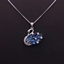 Show details for Fashion Cubic Zirconia Pendant Necklace with Full Guarantee