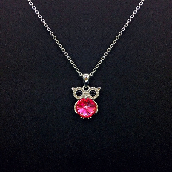 Picture of Beautiful Cubic Zirconia Holiday Pendant Necklace