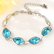 Show details for Party Swarovski Element Charm Bracelet of Original Design Show details for Party Swarovski Element Charm Bracelet of Original Design