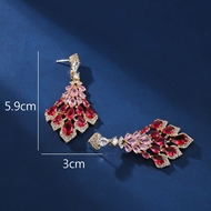 Picture of Great Cubic Zirconia Party Dangle Earrings