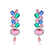 Picture of Eye-Catching Colorful Party Dangle Earrings with Member Discount