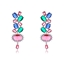 Show details for Eye-Catching Colorful Party Dangle Earrings with Member Discount