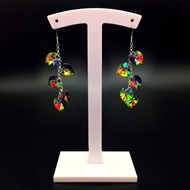 Show details for Copper or Brass Love & Heart Dangle Earrings with Unbeatable Quality Show details for Copper or Brass Love & Heart Dangle Earrings with Unbeatable Quality