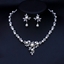 Show details for Luxury Platinum Plated 2 Piece Jewelry Set in Exclusive Design