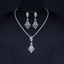 Show details for Distinctive White Luxury 2 Piece Jewelry Set with Low MOQ