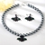 Picture of New Artificial Pearl Party 2 Piece Jewelry Set