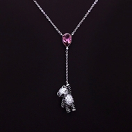 Show details for Good Quality Swarovski Element Bear Pendant Necklace Show details for Good Quality Swarovski Element Bear Pendant Necklace