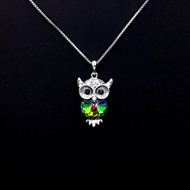 Show details for Famous Owl Party Pendant Necklace Show details for Famous Owl Party Pendant Necklace