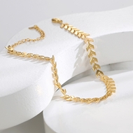 Picture of Beautiful Gold Plated Fashion Anklet