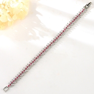 Show details for Popular Cubic Zirconia Pink Fashion Bracelet Show details for Popular Cubic Zirconia Pink Fashion Bracelet