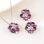 Show details for Good Quality Swarovski Element Pink 2 Piece Jewelry Set