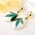 Picture of Zinc Alloy White Dangle Earrings at Super Low Price