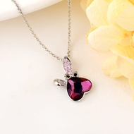 Show details for New Swarovski Element Copper or Brass Pendant Necklace Show details for New Swarovski Element Copper or Brass Pendant Necklace