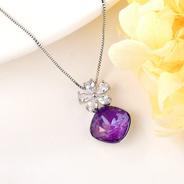 Picture of Sparkling Party Swarovski Element Pendant Necklace