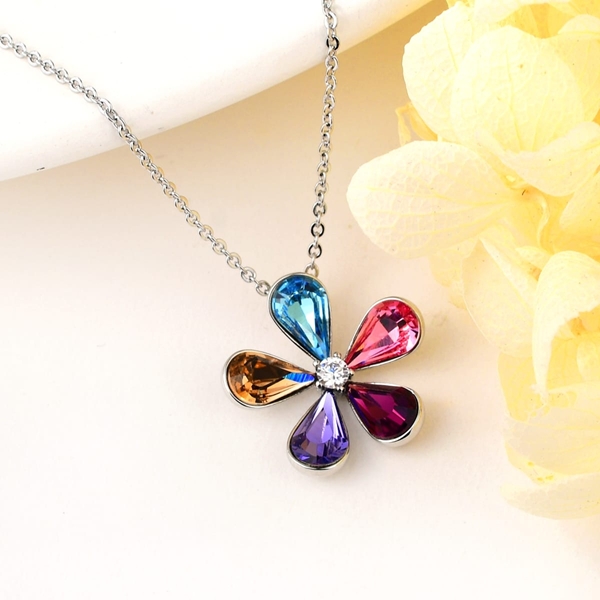 Picture of Affordable Copper or Brass Colorful Pendant Necklace from Trust-worthy Supplier