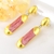 Picture of Classic Enamel Dangle Earrings with 3~7 Day Delivery