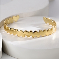 Picture of Reasonably Priced Copper or Brass Love & Heart Fashion Bracelet from Reliable Manufacturer