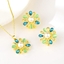 Show details for Fancy Classic Green 2 Piece Jewelry Set