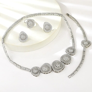 Show details for Bling Party Cubic Zirconia 4 Piece Jewelry Set Show details for Bling Party Cubic Zirconia 4 Piece Jewelry Set