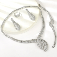 Show details for Versatile Luxury Party 4 Piece Jewelry Set in Flattering Style Show details for Versatile Luxury Party 4 Piece Jewelry Set in Flattering Style